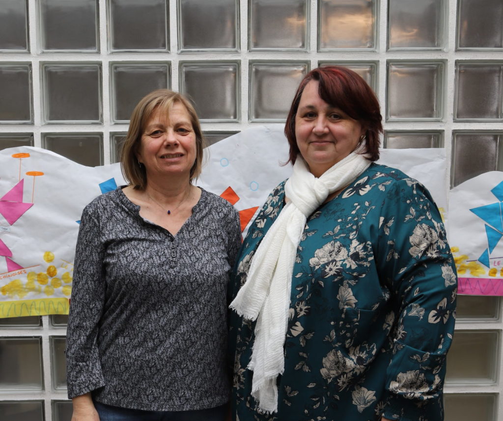 Chantal Monnier et Annie Jollivet
ATSEM à l'école Arc-en-Ciel